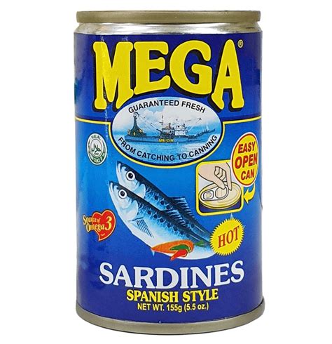 Mega Spanish Style Sardines .